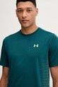 Under Armour t-shirt treningowy Tech zielony 6009833