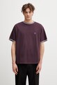 Needles t-shirt bawełna fioletowy SX443