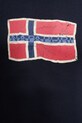 Napapijri t-shirt bawełniany MAHSA NP0A4FZB1761 granatowy