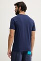 Odzież Napapijri t-shirt męski bawełniany MAHSA NP0A4FZBB2Q1 granatowy