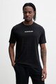 Odzież Napapijri t-shirt bawełniany FLINT NP0A4FZZ9411 czarny