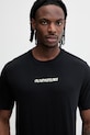 Napapijri t-shirt bawełniany FLINT czarny NP0A4FZZ9411