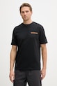 Одежда Napapijri футболка для мужчин из хлопка S-ELIOR NP0A4HZY9411 чёрный