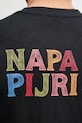Napapijri футболка для мужчин из хлопка S-ELIOR NP0A4HZY9411 чёрный