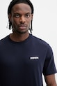 Napapijri t-shirt bawełniany SMALL BOX granatowy NP0A88TR1761