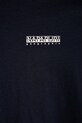 Napapijri t-shirt bawełniany SMALL BOX NP0A88TR1761 granatowy