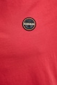 Napapijri t-shirt bawełniany S-Badge NP0A8949RAQ1 czerwony