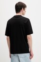 Oblačila HUGO Blue kratka majica moška bombažna Nugobeam 50560029 črna