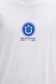 Hugo Blue t-shirt bawełniany Nunarix 50560047 biały
