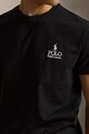 Polo Ralph Lauren JERSEY-SSL-TSH T-shirt bawełniany męski czarny 710981136501