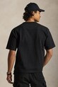 Bavlnené tričko Polo Ralph Lauren JERSEY-KNT-T-SHIRT 710A12979001 čierna SS26