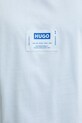 HUGO Blue top pánsky bavlnený Nurazak 50557812 modrá