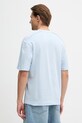 Abbigliamento HUGO Blue t-shirt da uomo in cotone Nurazti 50557813 blu
