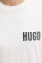 HUGO tričko pánske bavlnené Derlyns 50557618 béžová
