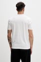 Odzież HUGO t-shirt męski bawełniany Dostino 50557674 biały