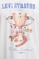 Levi's t-shirt męski bawełniany RELAXED FIT TEE 16143.2377 biały