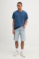 Levi's t-shirt męski bawełniany RELAXED FIT TEE 16143.2379 niebieski SS26