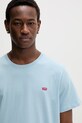 Levi's t-shirt męski bawełniany SS ORIGINAL HM niebieski 56605.0304