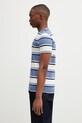 Fred Perry t-shirt bawełniany M1302 niebieski SS26