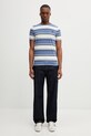 Fred Perry t-shirt bawełniany M1302 niebieski