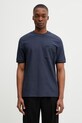 Fred Perry t-shirt bawełniany bawełna granatowy M2395