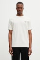 Fred Perry t-shirt bawełniany z elastanem beżowy M2397