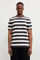 Fred Perry t-shirt bawełniany regular szary M2409