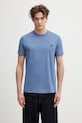 Fred Perry t-shirt bawełniany bawełna niebieski M3519
