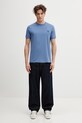 Fred Perry t-shirt bawełniany M3519 niebieski