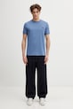 Fred Perry t-shirt bawełniany M3519 niebieski