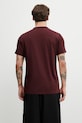 Odzież Fred Perry T-shirt bawełniany męski M3519 bordowy