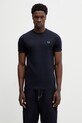 Fred Perry t-shirt bawełniany regular granatowy M4613