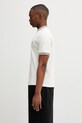 Fred Perry t-shirt bawełniany M8679 beżowy SS26