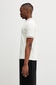 Fred Perry t-shirt bawełniany M8679 beżowy SS26