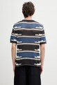 Odzież Daily Paper t-shirt męski ażurowy kente stripe 2610006 multicolor