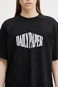 Daily Paper t-shirt bawełniany vintage ss czarny 2610064