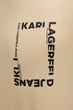 Karl Lagerfeld Jeans t-shirt męski bawełniany B2M17046 beżowy