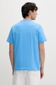 Odzież Karl Lagerfeld Jeans t-shirt męski bawełniany B2M17047 niebieski