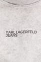 Karl Lagerfeld Jeans t-shirt męski bawełniany B2M17065 szary
