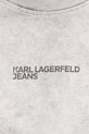 Karl Lagerfeld Jeans t-shirt męski bawełniany B2M17065 szary