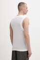 Odzież Karl Lagerfeld Jeans kamizelka męska bawełniana B2M18026 biały