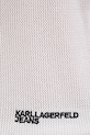 Karl Lagerfeld Jeans kamizelka męska bawełniana B2M18026 biały