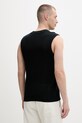 Odzież Karl Lagerfeld Jeans kamizelka męska bawełniana B2M18026 czarny