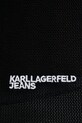 Karl Lagerfeld Jeans kamizelka męska bawełniana B2M18026 czarny