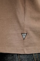 Guess t-shirt męski bawełniany M6GI33.K3310 brązowy