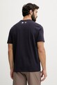Odzież Guess t-shirt męski bawełniany z elastanem x North Sails M6GI46.K3495 granatowy