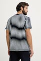 Odzież Guess t-shirt męski bawełniany x North Sails M6GI47.K3499 granatowy