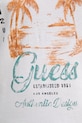 Guess pánske bavlnené tričko M6GI20.K3052 biela