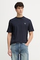 Guess T-shirt ανδρικό με βαμβάκι σκούρο μπλε M6GI21.K3053