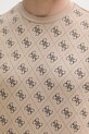 Guess t-shirt męski z bawełną M6GP34.K3200 beżowy